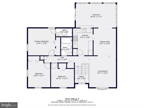 Floorplan - 8344 Capel Dr, Pasadena, MD 21122 photo 1 of 3