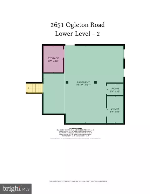 Floorplan - 2651 Ogleton Rd, Annapolis, MD 21403 photo 4 of 4