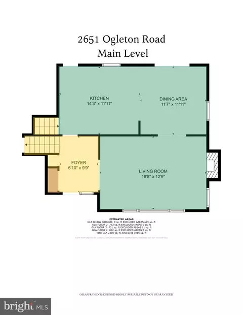 Floorplan - 2651 Ogleton Rd, Annapolis, MD 21403 photo 1 of 4