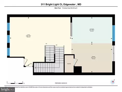 Floorplan - 311 Bright Light Ct, Edgewater, MD 21037 photo 3 of 5