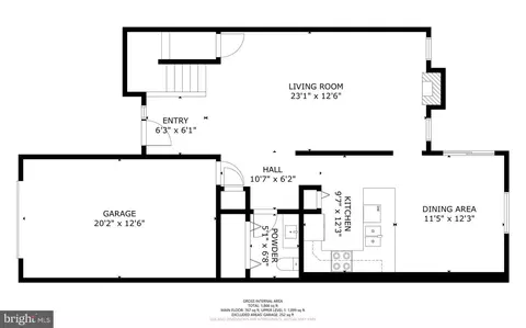 Floorplan - 522 Martingale Ln, Arnold, MD 21012 photo 1 of 3