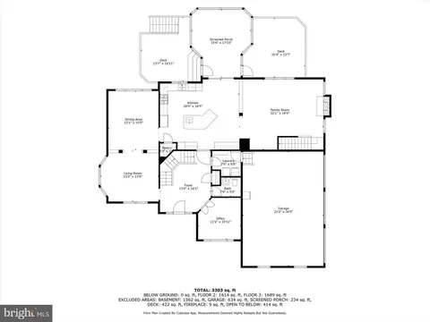 Floorplan - 3104 Havenhill Ct, Edgewater, MD 21037 photo 2 of 4