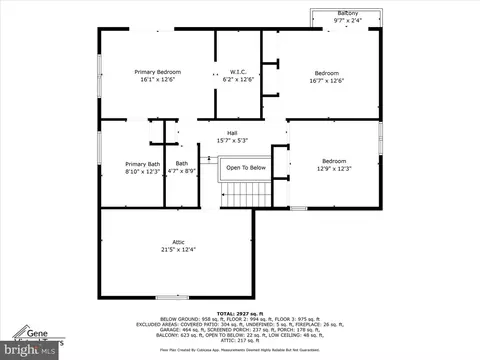 Floorplan - 110 Lancaster Ct, Annapolis, MD 21401 photo 2 of 4