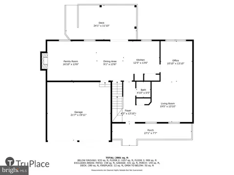 Floorplan - 1043 Skyview Dr, Annapolis, MD 21409 photo 4 of 4