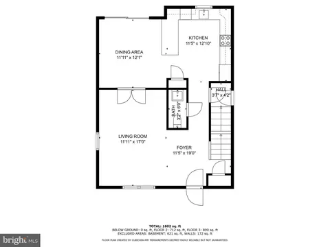 Floorplan - 7815 Outing Ave, Pasadena, MD 21122 photo 2 of 4
