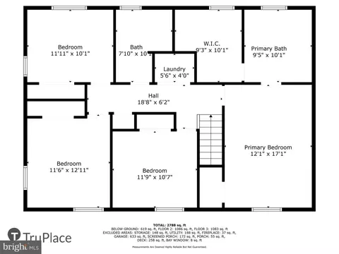 Floorplan - 2104 Harbor Dr, Annapolis, MD 21409 photo 3 of 4