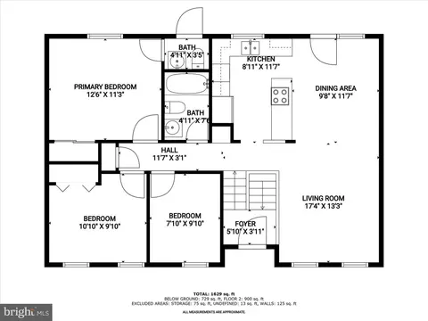 Floorplan - 1608 Havre De Grace Dr, Edgewater, MD 21037 photo 1 of 3