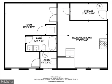 Floorplan - 1608 Havre De Grace Dr, Edgewater, MD 21037 photo 2 of 3