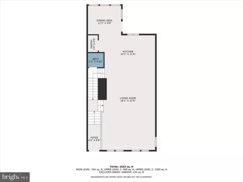 Floorplan - 7707 Cresap Ln, Hanover, MD 21076 photo 1 of 4