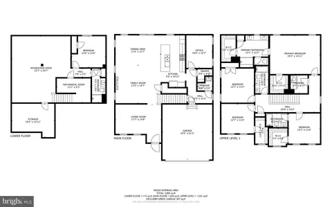 Floorplan - 3150 Dodder Way, Odenton, MD 21113 photo 1 of 4