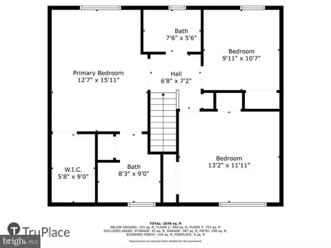 Floorplan - 798 Windgate Dr, Annapolis, MD 21409 photo 1 of 3