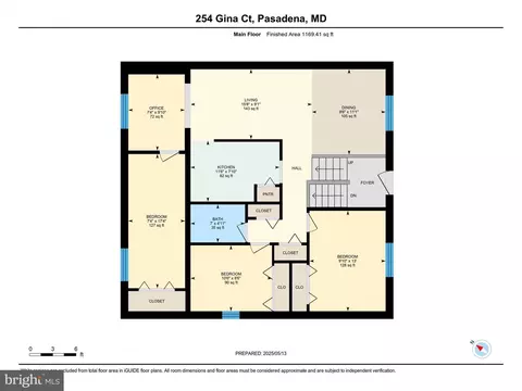 Floorplan - 254 Gina Ct, Pasadena, MD 21122 photo 3 of 4