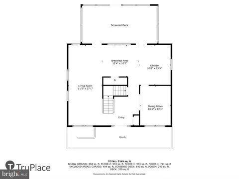 Floorplan - 1108 Hull Dr, Edgewater, MD 21037 photo 1 of 4