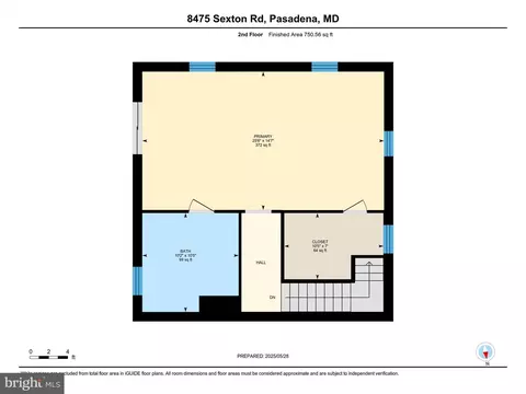 Floorplan - 8475 Sexton Rd, Pasadena, MD 21122 photo 2 of 3
