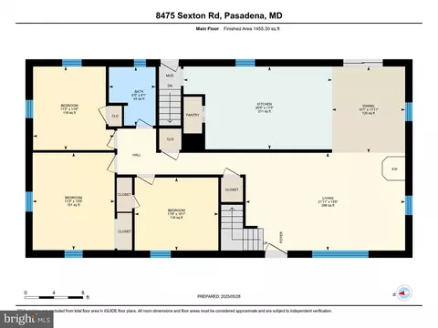 Floorplan - 8475 Sexton Rd, Pasadena, MD 21122 photo 1 of 3