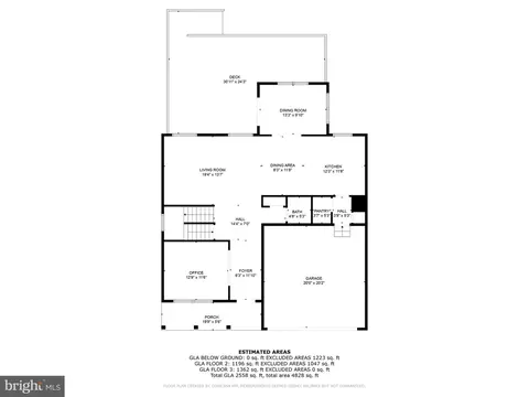 Floorplan - 7205 Forest Ave, Hanover, MD 21076 photo 1 of 4