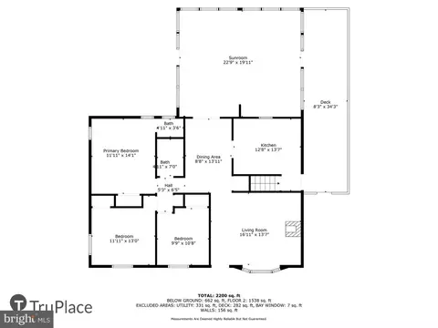 Floorplan - 1590 Long Point Rd, Pasadena, MD 21122 photo 1 of 2