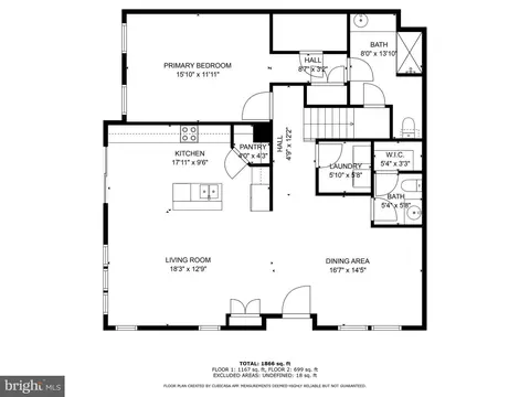 Floorplan - 135 Jacobia Dr #H-3, Pasadena, MD 21122 photo 3 of 3