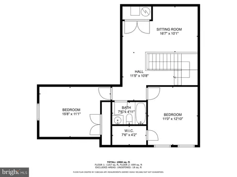 Floorplan - 135 Jacobia Dr #H-3, Pasadena, MD 21122 photo 2 of 3