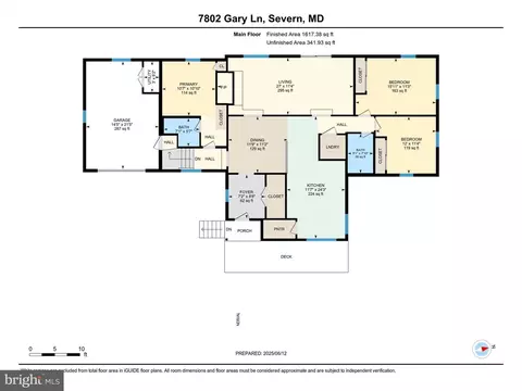 Floorplan - 7802 Gary Ln, Severn, MD 21144 photo 2 of 2