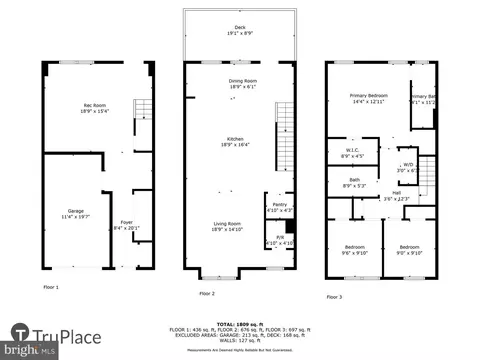 Floorplan - 155 Woodgate Cir, Pasadena, MD 21122 photo 1 of 1