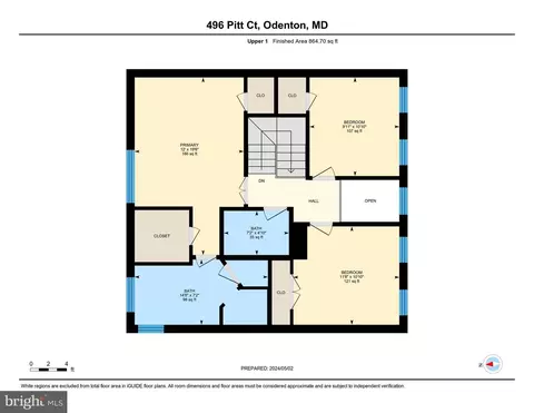 Floorplan - 496 Pitt Ct, Odenton, MD 21113 photo 3 of 3
