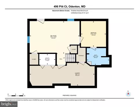 Floorplan - 496 Pitt Ct, Odenton, MD 21113 photo 2 of 3