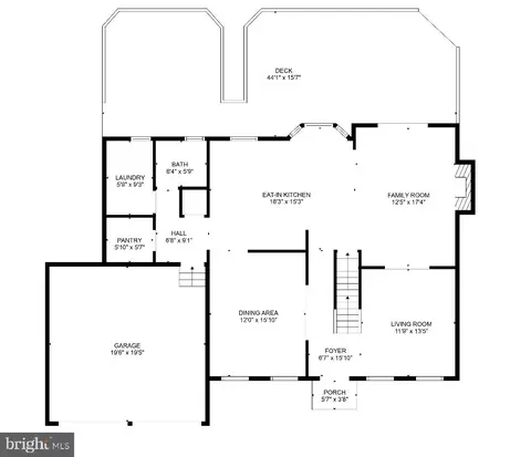 Floorplan - 207 Weston Woods Dr, Pasadena, MD 21122 photo 1 of 4