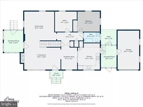 Floorplan - 215 Wardour Dr, Annapolis, MD 21401 photo 2 of 4