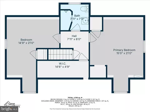 Floorplan - 215 Wardour Dr, Annapolis, MD 21401 photo 3 of 4