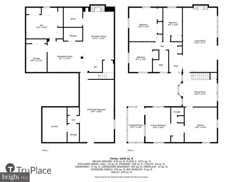 Floorplan - 1482 Friendly Rd, Pasadena, MD 21122 photo 3 of 3