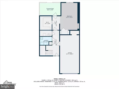 Floorplan - 430 Capstan Ct #42, Arnold, MD 21012 photo 2 of 4