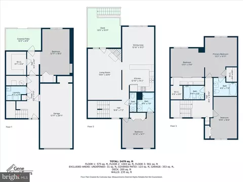 Floorplan - 430 Capstan Ct #42, Arnold, MD 21012 photo 1 of 4