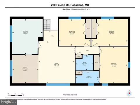 Floorplan - 220 Falcon Dr, Pasadena, MD 21122 photo 2 of 3
