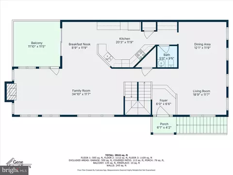 Floorplan - 7730 Terraview Ct, Hanover, MD 21076 photo 2 of 3