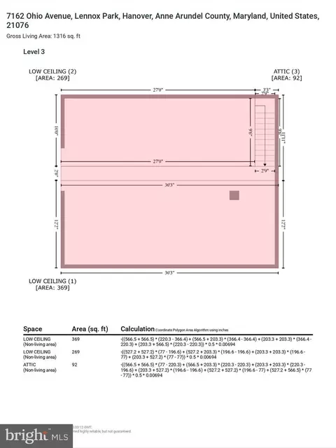 Floorplan - 7162 Ohio Ave, Hanover, MD 21076 photo 7 of 7