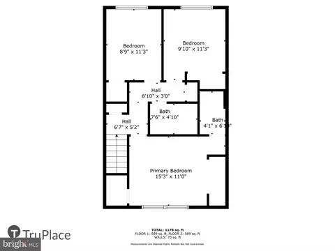Floorplan - 1029 Commanders Way N, Annapolis, MD 21409 photo 1 of 2