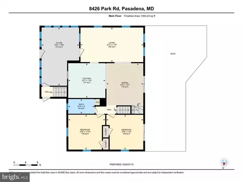 Floorplan - 8426 Park Rd, Pasadena, MD 21122 photo 2 of 5