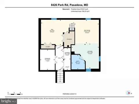 Floorplan - 8426 Park Rd, Pasadena, MD 21122 photo 4 of 5