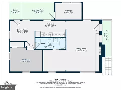 Floorplan - 17 A Elliott Rd, Annapolis, MD 21403 photo 1 of 3