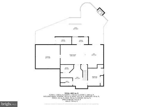 Floorplan - 733 Seneca Dr, Odenton, MD 21113 photo 3 of 3