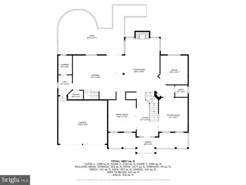Floorplan - 733 Seneca Dr, Odenton, MD 21113 photo 1 of 3