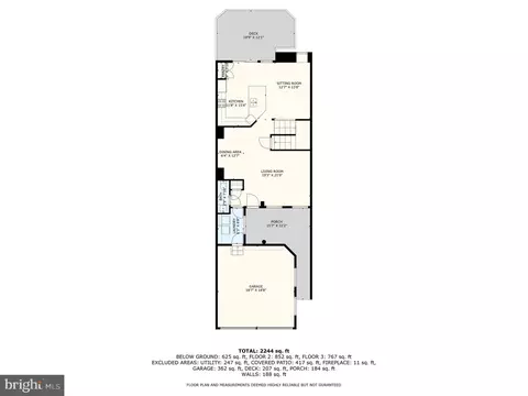 Floorplan - 854 Thicket Ct, Odenton, MD 21113 photo 1 of 4