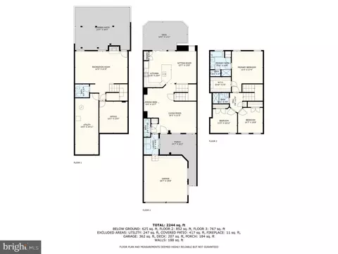 Floorplan - 854 Thicket Ct, Odenton, MD 21113 photo 4 of 4