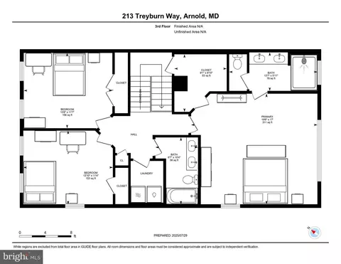 Floorplan - 213 Treyburn Way, Arnold, MD 21012 photo 2 of 3
