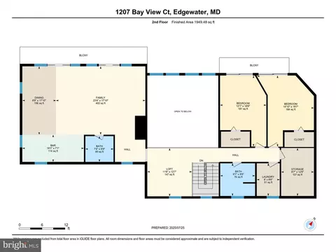 Floorplan - 1207 Bay View Ct, Edgewater, MD 21037 photo 3 of 3