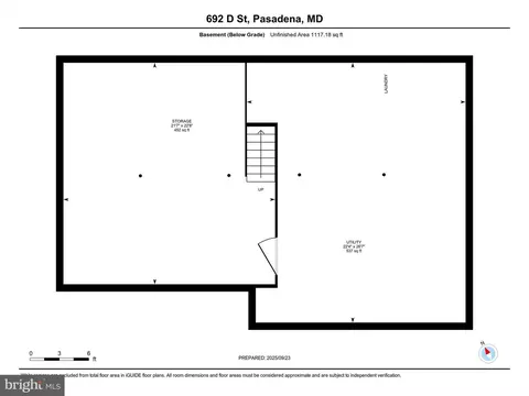 Floorplan - 692 D St, Pasadena, MD 21122 photo 2 of 2