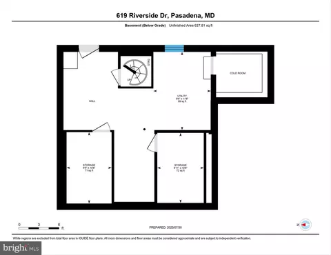 Floorplan - 619 Riverside Dr, Pasadena, MD 21122 photo 3 of 6