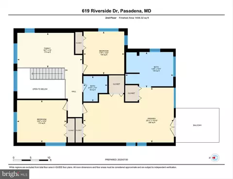 Floorplan - 619 Riverside Dr, Pasadena, MD 21122 photo 2 of 6