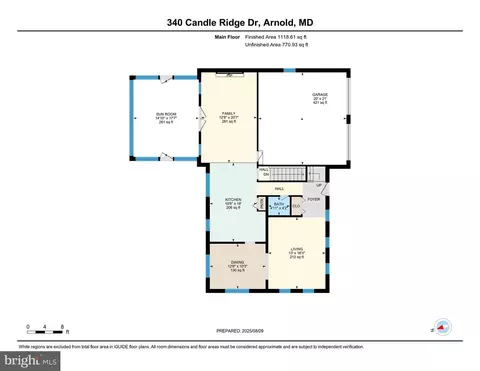 Floorplan - 340 Candle Ridge Dr, Arnold, MD 21012 photo 1 of 3